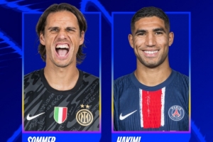 体育娱乐-欧冠本周最佳球员候选：索默、阿什拉夫